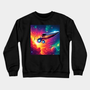 Human spaceflight extraordinary journey beyond Earth Crewneck Sweatshirt